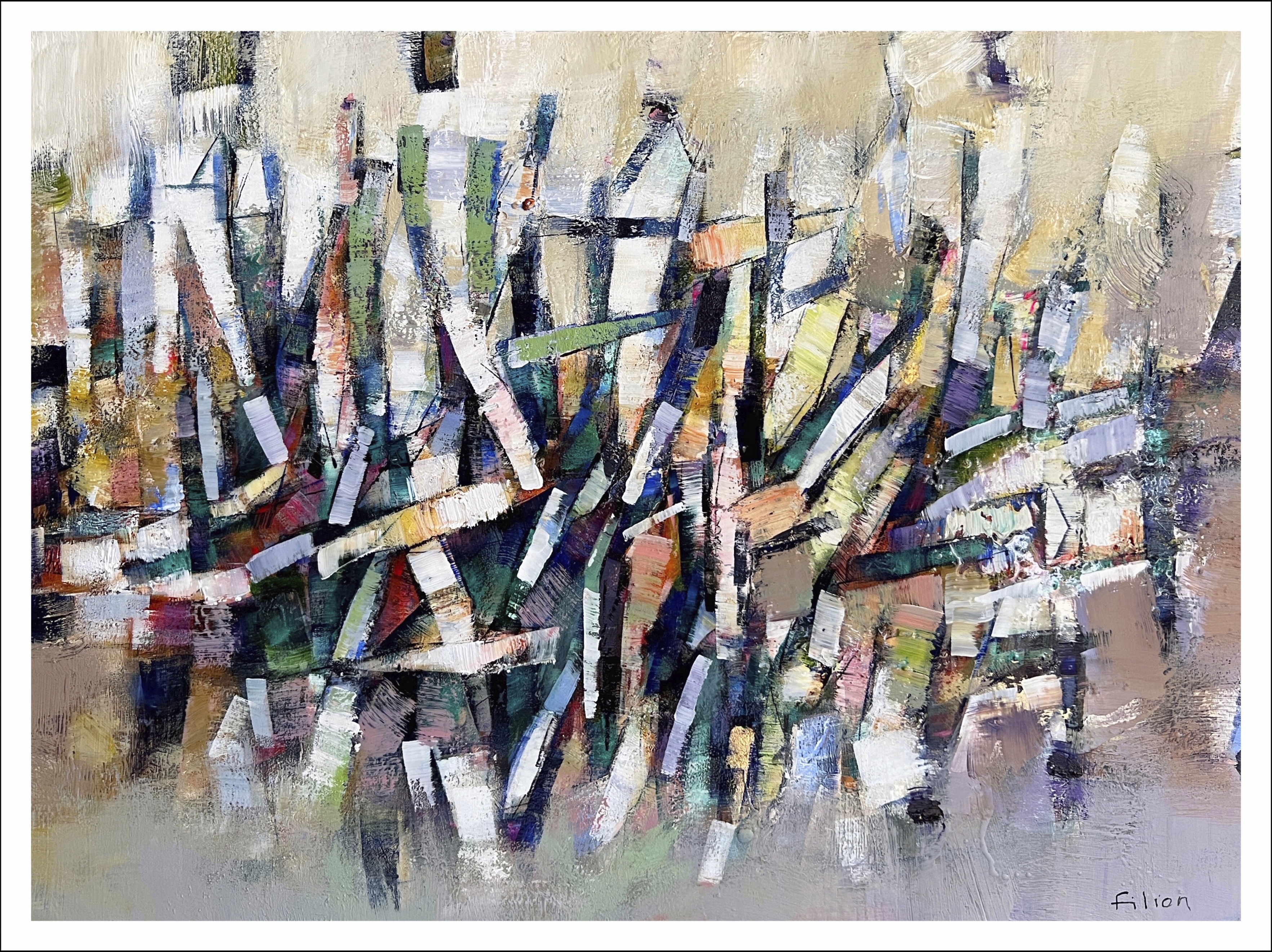 Au gré des saisons | 33" x 40" | Mixte | Disponible