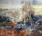 Momentum | Technique mixte sur toile | 40