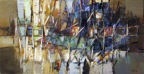 Chemin des origines | Technique mixte sur toile | 30
