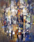 Fougue | Technique mixte sur toile | 30