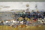 L’autre rive | Technique mixte sur bois | 24