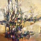 Entrer dans la danse | Technique mixte sur toile | 30