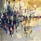 Vie émergente |Technique mixte sur toile  | 30