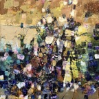 Lumière minérale | Mixte sur toile | 24