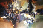 Icarius | Technique mixte sur toile | 48