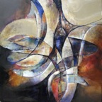 Genèse II | acrylique sur toile | 48