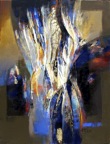 IN VIVO II | mixmedia sur toile | 48 x 36 po | vendu