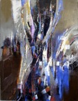 in vivo | acrylique sur toile | 48 x36 po | Vendu