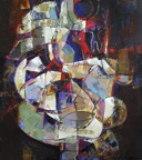 Passage ultime | acrylique sur toile | 40 x 36 po | Atelier