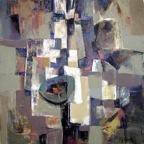 Opale | acrylique sur panneau | 24 x 24 po | vendu