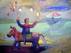 La piste | acrylique sur toile | 30 x 40 po | Disponible