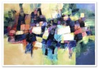 Éternel retour | Mixte sur toile | 24